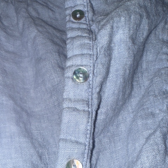 H by Halston Light Blue Long Sleeve Dress - Picture 5 of 7